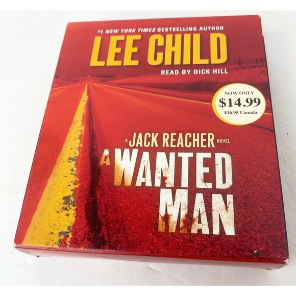 Jack Reacher Ser.: A Wanted Man by Lee Child (2012, Compact Disc, Unabridged... - Picture 1 of 8